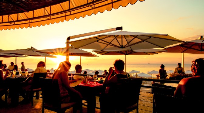 Sunset Alfresco Dinner In Grand Cayman Islands