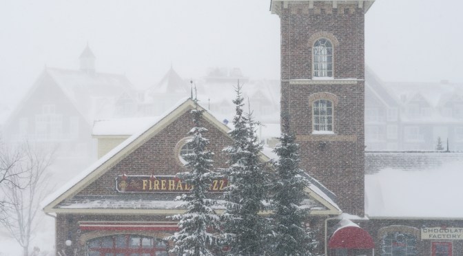 -32 C Winter Blizzard At Blue Mountain Firehall