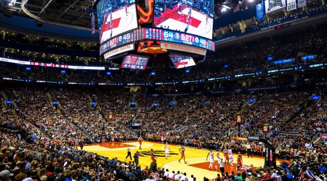 Toronto Raptors Live At The Air Canada Centre
