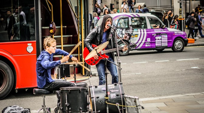 Tommy And Mary Let It Rip On Streets Of London