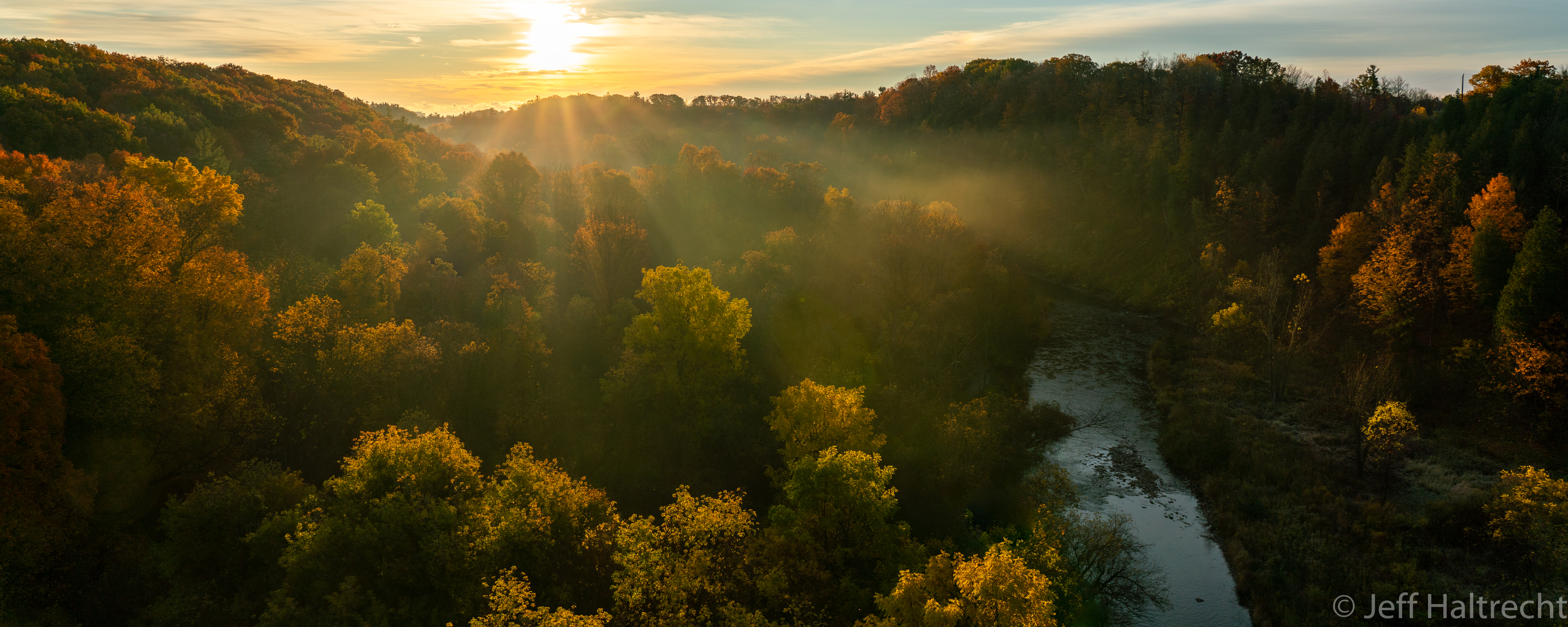 daybrake sunrise 16 mile creek oakville canada