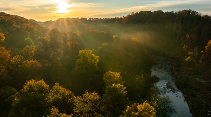 Day break over 16 Mile Creek
