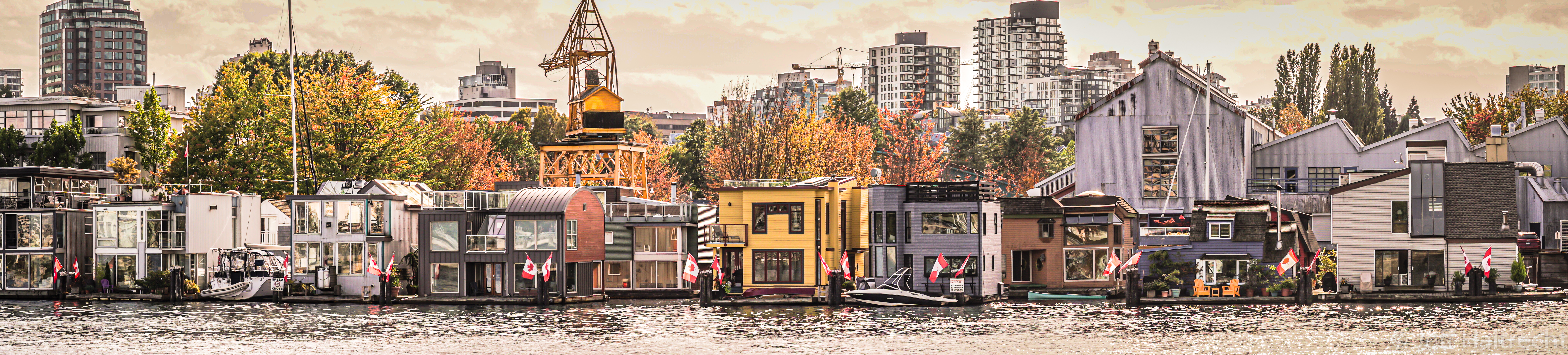 vancouver sea village houseboat homes false creek
