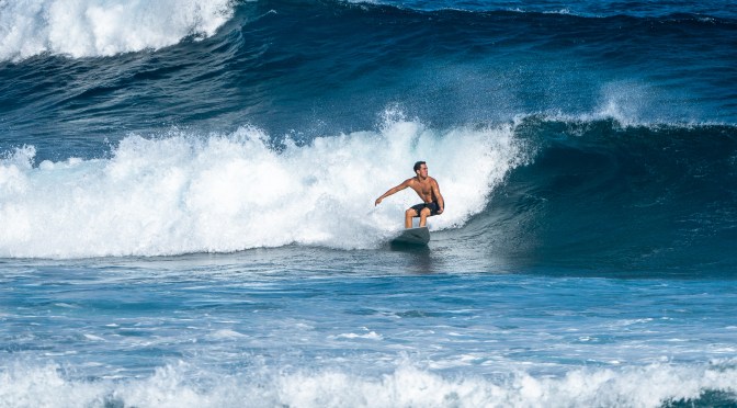 Surfing Ho’okipa Beach Park, Maui, Hawaii
